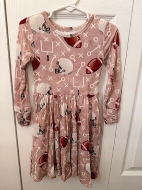 Birdie Bean 3T bamboo football dress